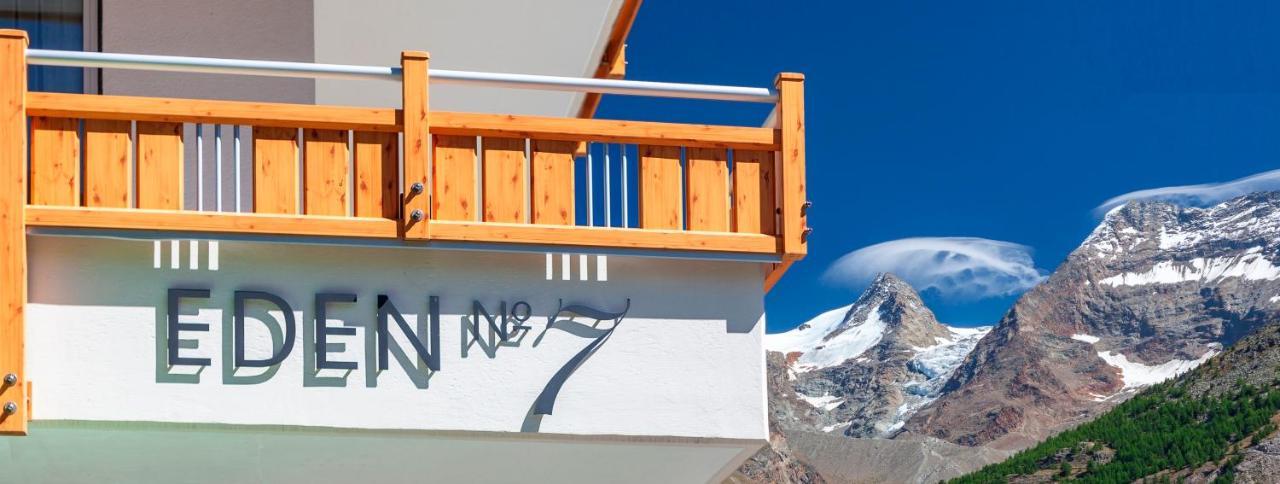 Hotel Eden No. 7 Saas Fee Exteriör bild